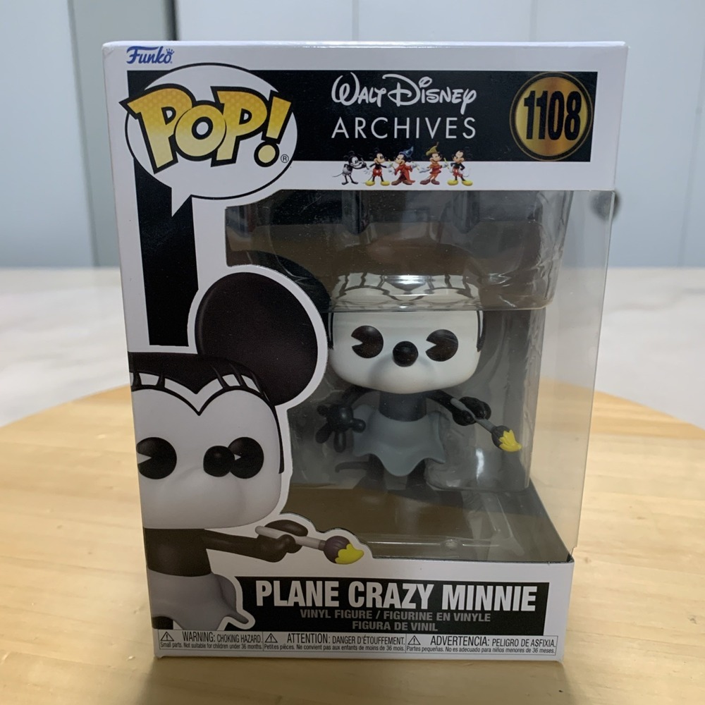 Funko Pop! - Plane Crazy Minnie - Walt Disney Archives - #1108